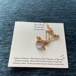 Clear Quartz Necklace